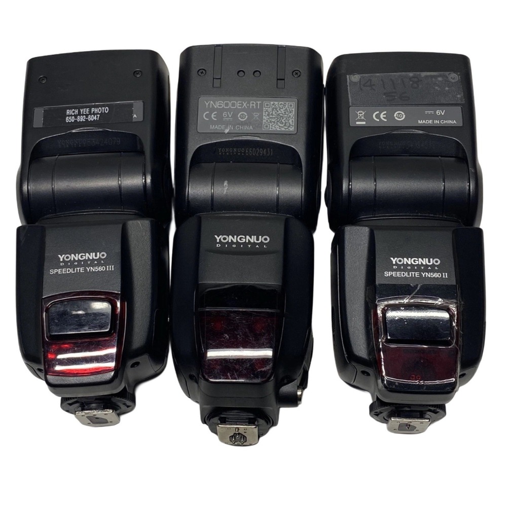 Lot of 5 Youngnuo Assorted Digital Camera Flashes Photography Pictures Photo‎ - Picture 5 of 6